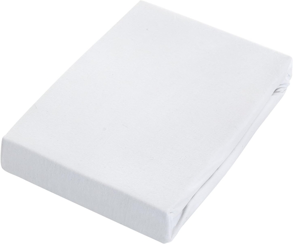 Hometex Premium Textiles Spannbettlaken Exclusive Split Topper-Spannbettlaken, Jersey, Gummizug: rundum, 100% Baumwolle Premium Qualität 160 g/m² Bild 3