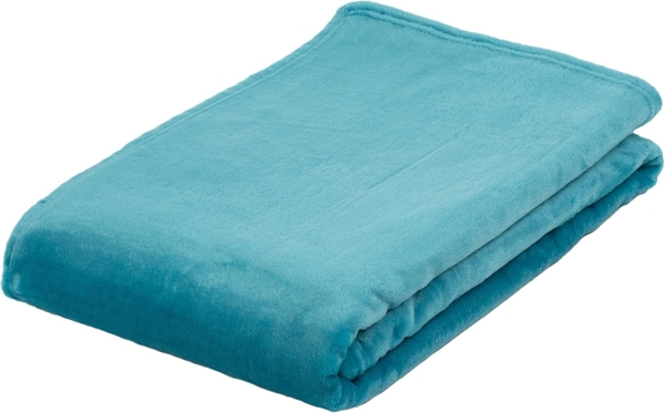 Wohndecke Memphis, Gözze, in tollen Unifarben, Kuscheldecke