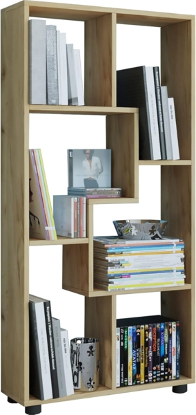 VCM Standregal Blina 916905 Honig-Eiche H. 119 x B. 60 x T. 20 cm