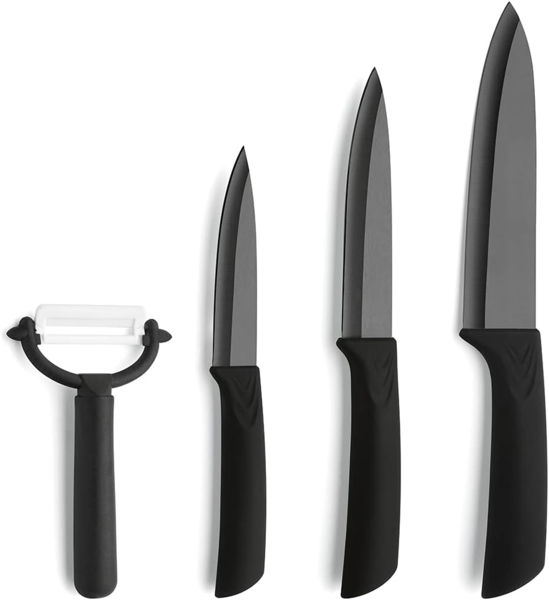 Amefa CERAMIC KNIVES Keramikmesser Set 4-teilig