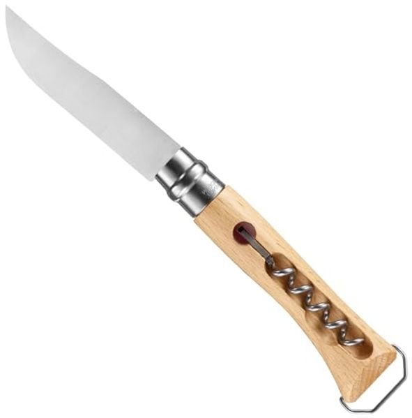 Opinel Taschenmesser No. 10 mit Korkenzieher