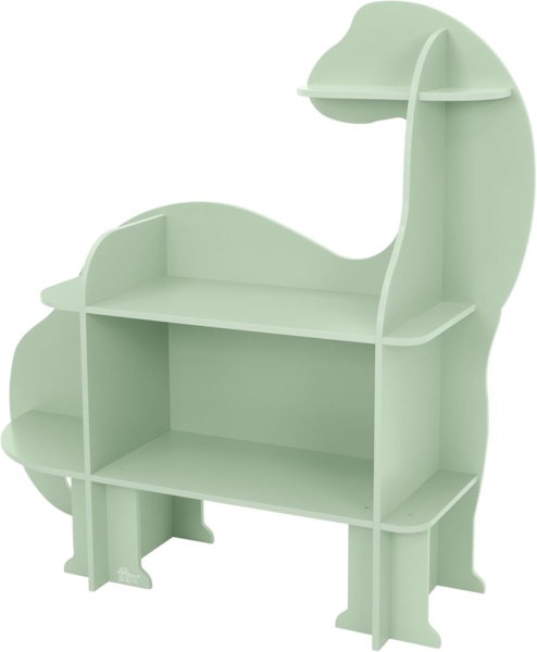 Joyz Spielzeugtruhe Kinderregal Kindermöbel Kinderzimmerregal Spielzeug Spielzimmer Möbel, Dino Bücherregal mit 3 Ebenen MDF