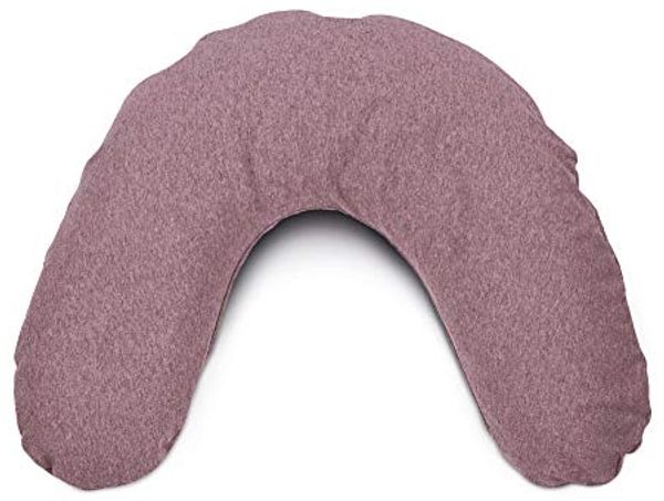 Theraline Bezug für Nackenkissen mittel Melange rosenholz Bamboo