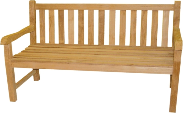 Gartenbank Teakholz 150x90x65cm