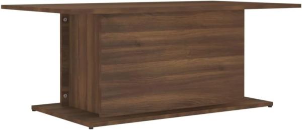vidaXL Couchtisch Braun Eiche 102x55,5x40 cm Holzwerkstoff 813094