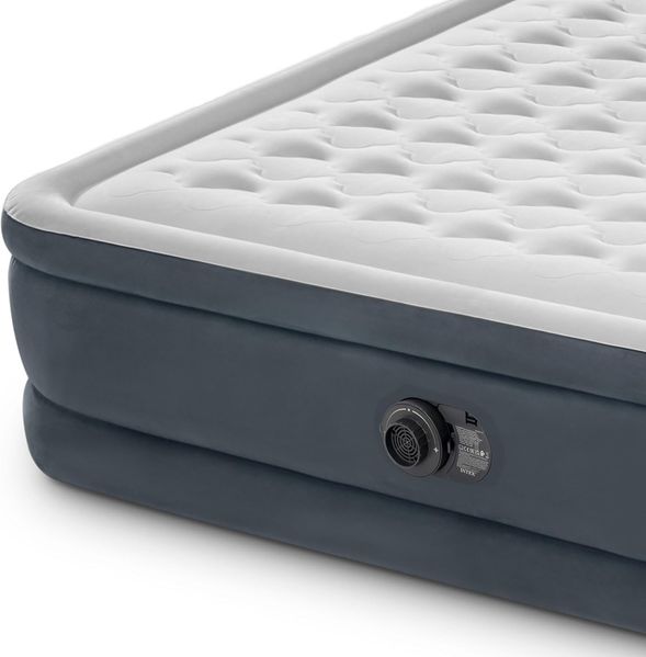 Intex Luftbett 'Ultra Plush Headboard' mit integrierter Luftpumpe und Rückenlehne, 152 x 236 x 86 cm Bild 6