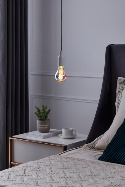 Eglo 110205 LED Filament Leuchtmittel E27 1X4W Decorative Spirale irisierend L:13cm Ø:7. 5cm 2000K 200lm dimmbar Bild 2