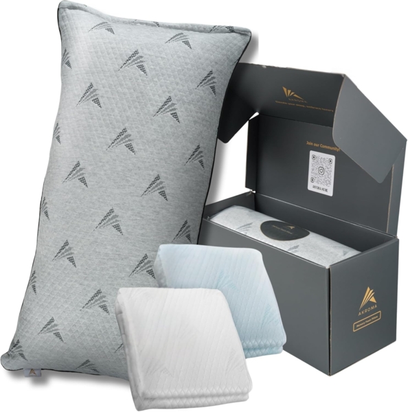 Akroma Premium Memoryschaum Kissen 40x80 cm