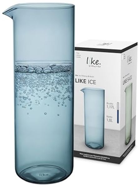 like. by Villeroy & Boch Like Glass Wasserkaraffe / Saftkrug 1 l Ice