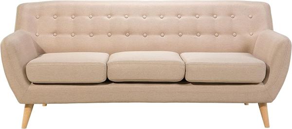 3-Sitzer Sofa Polsterbezug beige MOTALA