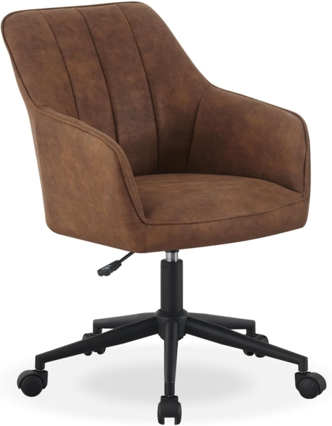 DUBI Möbel Bürostuhl DUBI, LEON drehbar, mit Federkernpolsterung, höhenverstellbar