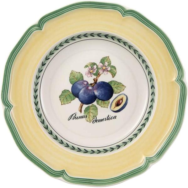 Suppenteller 23cm French Garden Valence Villeroy und Boch Suppenteller - Mikrowelle geeignet, Spülmaschinenfest