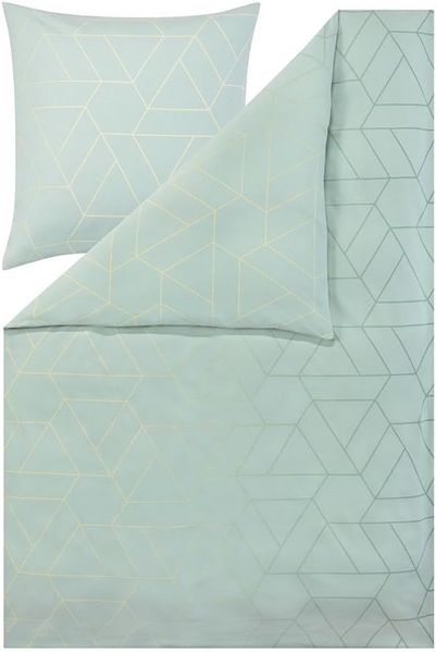 Estella Atelier Samt & Seide (Flanell) Andriano, 155x220 cm+80x80 cm, mint