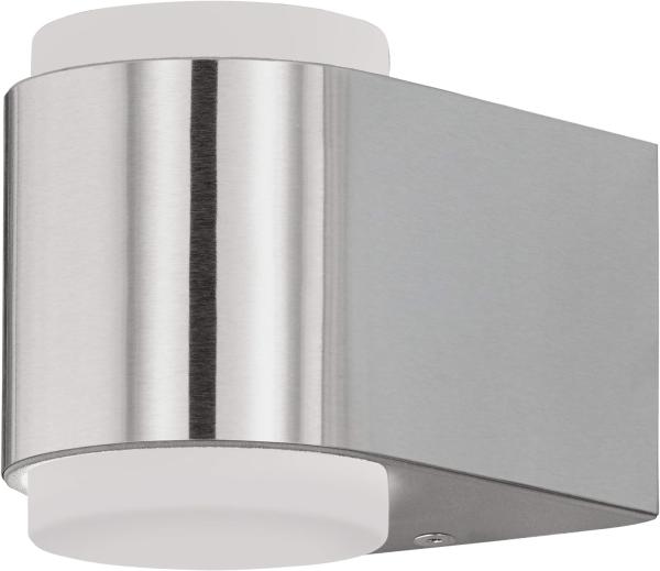 Eglo 95079 LED Wandleuchte BRIONES Up & Downlight 2-flammig EDELSTAHL