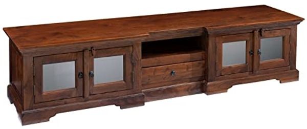 TV-Board Akazie 210x50x50 nougat lackiert OXFORD #339
