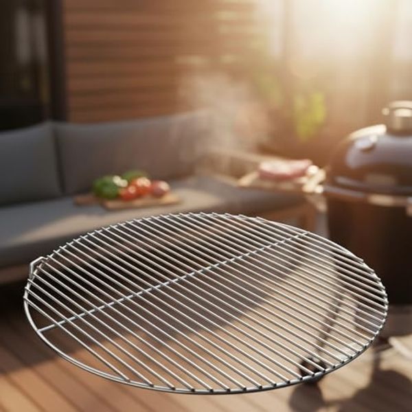 Mucola Grillrost rund, Gusseisen silber, Ø 55 cm