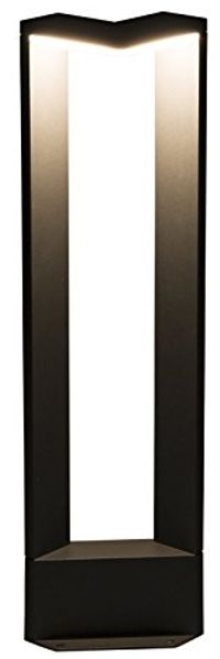 Heitronic Nr. 37268-HE Outdoor LED Sockelleuchte Bonita 60 anthrazit IP54