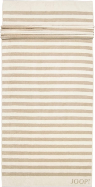 JOOP! Saunatuch Classic Stripes, 100% Baumwolle (1-St), Lines Beige