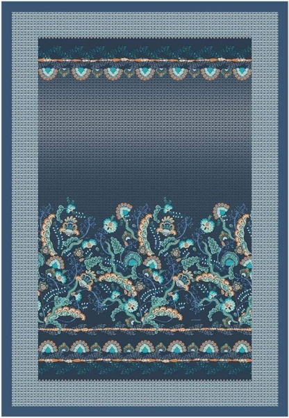 Plaid Bassetti Plaid Civita B1 135 x 190 cm, Bassetti, aus Baumwolle mit Mediterranes Design