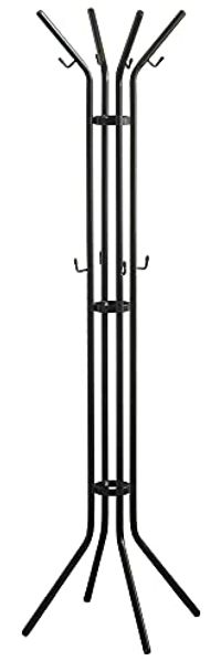 Kleiderständer JESSY Schwarz Design Garderobe Höhe 170 cm, von Spinder