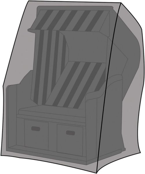 Schutzhülle Deluxe für Strandkorb 155x105x170/135 cm Abdeckplane Cover