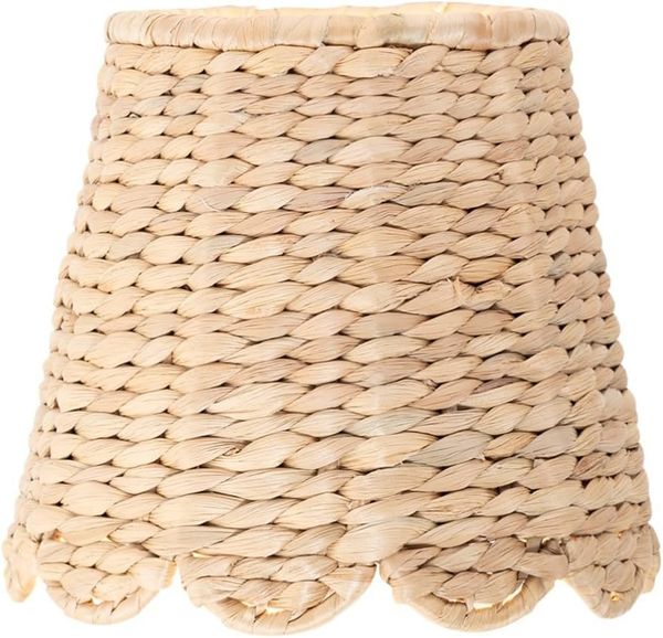 Zafferano, Poldina L Cover Wasserhyazinthe, Handgewebt, Cover Für Tischlampe, Abdeckung Kompatibel Mit Poldina Lampen, Handgefertigt, Ø19,5x17,5 cm