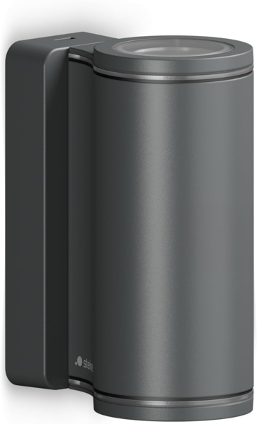 Steinel LED Außenwandleuchte L 940, inkl. GU10 LEDs, UP-/Downlight Wandleuchte außen, 3000 K warmweiß, Aluminium, Anthrazit Bild 1