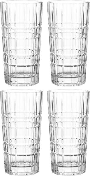 LEONARDO Longdrinkglas SPIRITII, Glas, 4-teilig