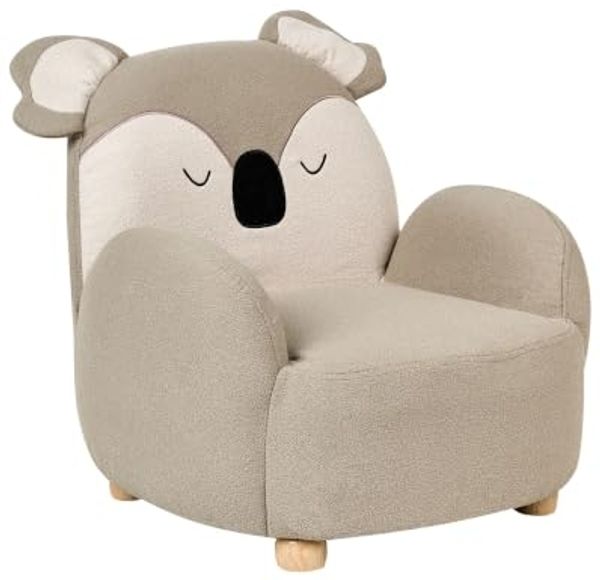 Kindersessel Koala HERVIK Stoff Taupe
