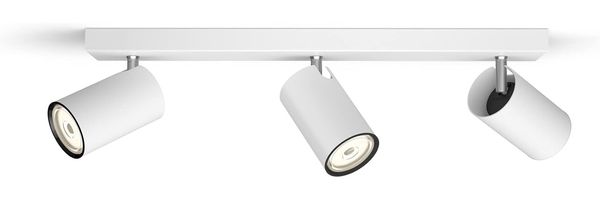 Philips myLiving Spot Kosipo 3flg. 3x55W Weiß exkl. LM