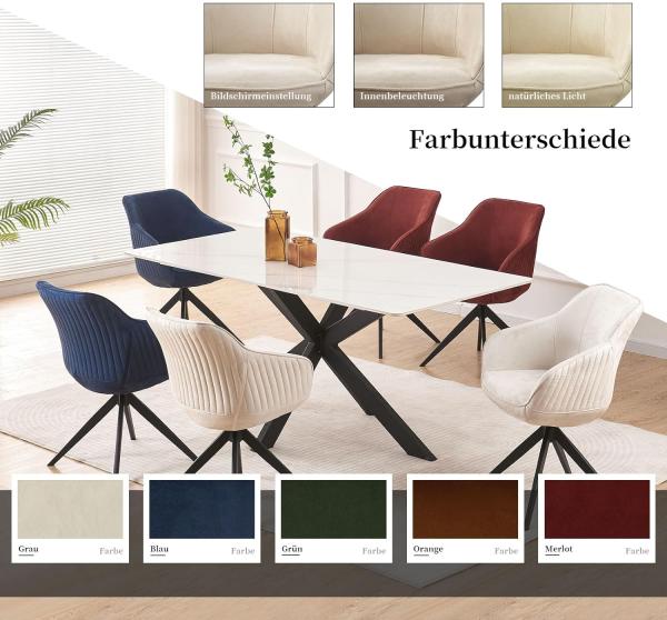 B&D home Drehstuhl Katja, drehbar, Sitzschale Bild 8