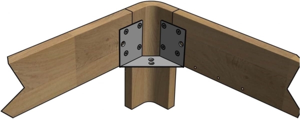 Hasena Lounge Spezia 160x210 Wildbuche natur, geölt - Fusshöhe 25 cm Massivholzbett Bild 7