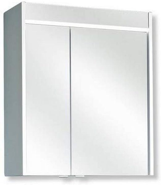 Pelipal Spiegelschrank TREVISO I Badmöbel Schrank weiß Glanz inkl. LED