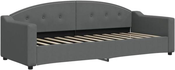 vidaXL Tagesbett Dunkelgrau 80x200 cm Stoff 354179