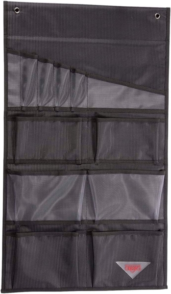 Crespo Hängeregal Hängeregal 12 Fächer Organizer, XL Zelt Regal Camping Hänge Aufbewahrung Bild 1