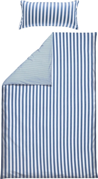 Erwin Müller Bettwäsche Wendebettwäsche, Jersey, 2 teilig, Single-Jersey Streifen