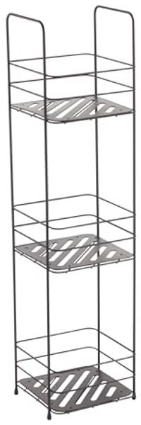 MSV Duschregal 3-Stöckig, BxTxH: 16,5x15,5x63 cm