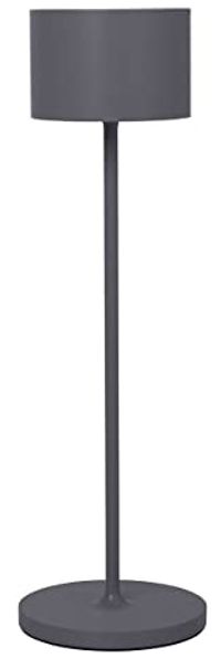 Blomus Mobile LED-Leuchte FAROL Warm Gray, LED-Lampe, Stehleuchte, Tischleuchte, Aluminium, Grau, 66126