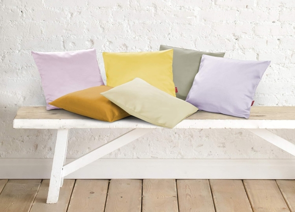 Fleuresse Mako-Satin-Kissenbezug uni colours rose 4040 50 x 50 cm Bild 2