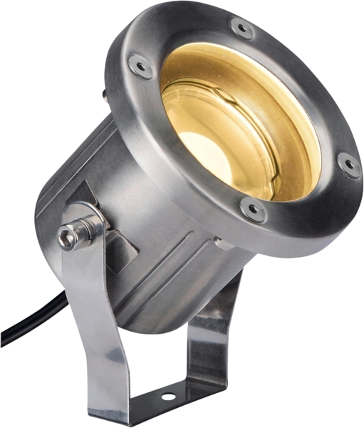SLV No. 1001962 NAUTILUS SPIKE LED Outdoor Erdspießleuchte Edelstahl 316 IP55 3000K
