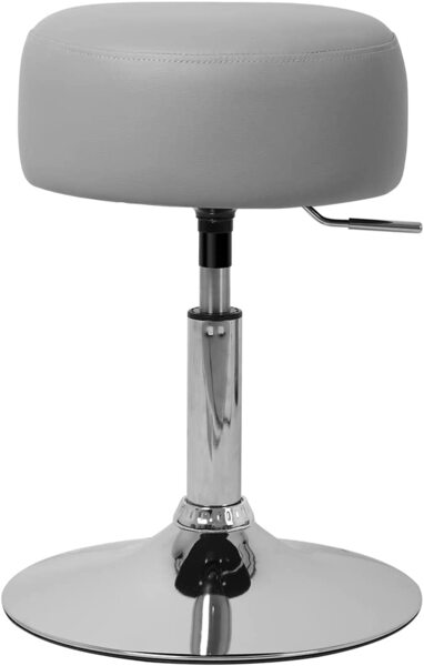 Schreibtisch mit Sitzhocker 150 x 88 x 75 cm Weiß aus MDF ML-Design Bild 4