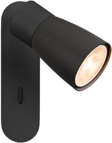 SLV PURI 2.0 Dome, Wand- und Deckenaufbauleuchte, Schalter, rechteckig, 1x max. 6W GU10, schwarz - Wand- und Deckenleuchten Bild 1