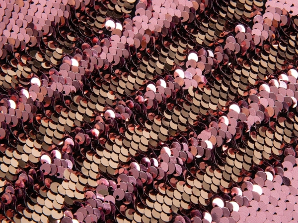 Hocker 'Belize' Samt altrosa mit Fußgestell aus Metall Bild 5