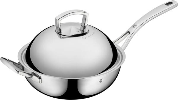 WMF Multiply Wok mit Edelstahldeckel, 28 cm 3201001438