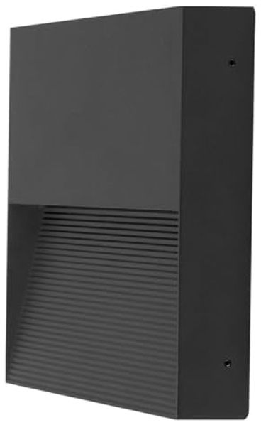 EVN WAQ65081602 IP65 8W 3000K 300lm anthrazit LED-Wandleuchte LB23