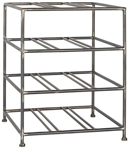 Ib Laursen - Weinregal "Brooklyn" Metall 9 Flaschen (3140-25) Weinflaschenregal