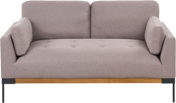 2-Sitzer Sofa Taupe SKAVEN