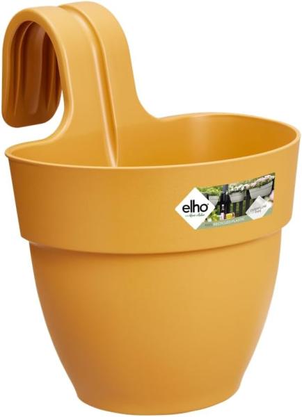 Elho Blumentopf zum Hängen Kunststoff gelb 20,5 x 24,1 x 26,5 cm Vibia Campana Easy Small