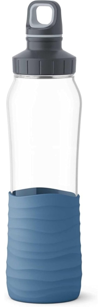 Emsa Drink2Go Glas 0,7 L Blau