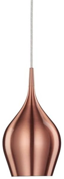 Pendelleuchte, Kupfer, Aluminium, H 142 cm, VIBRANT